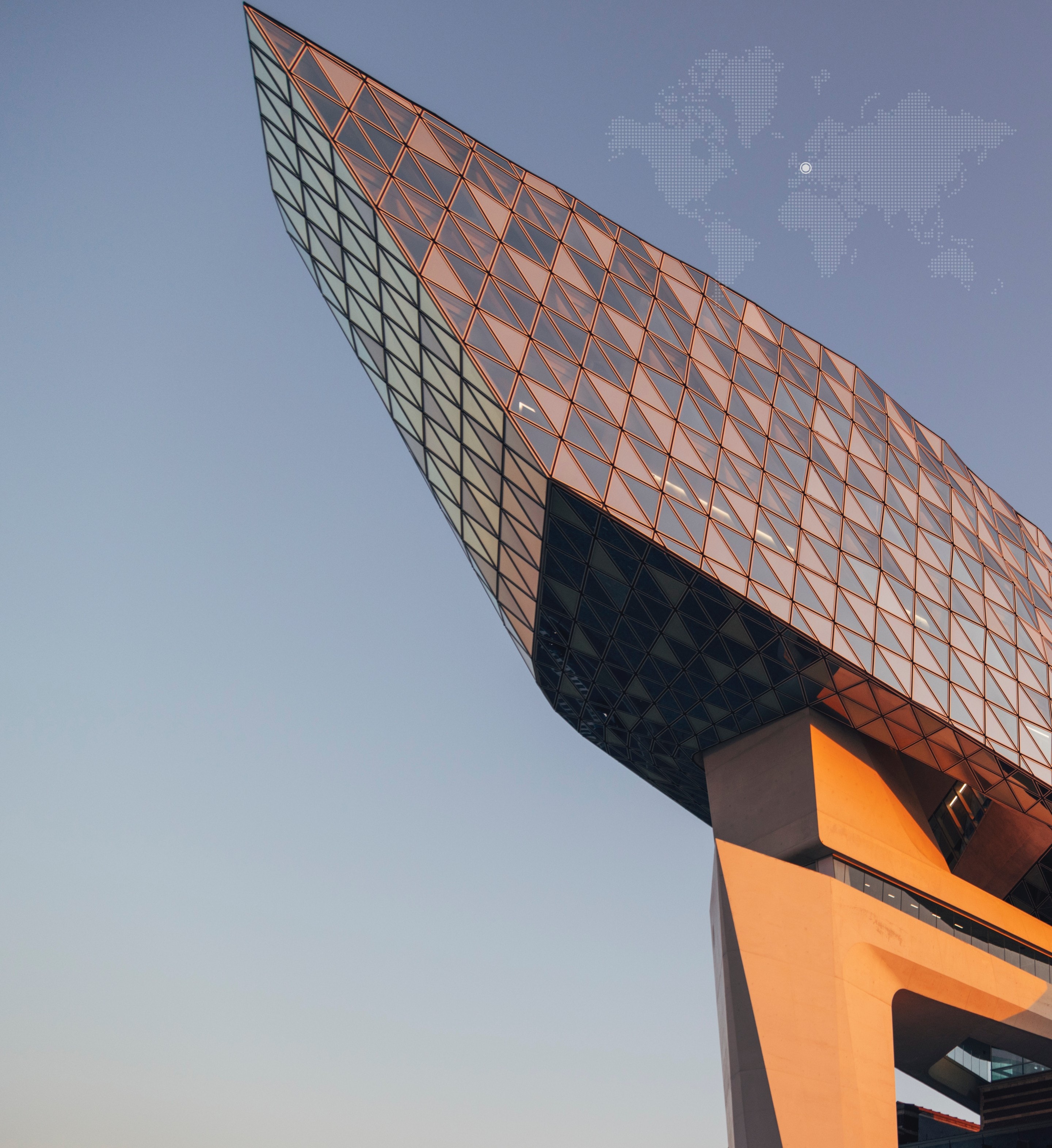 The Port House in Antwerp, Belgium by architect Zaha Hadid