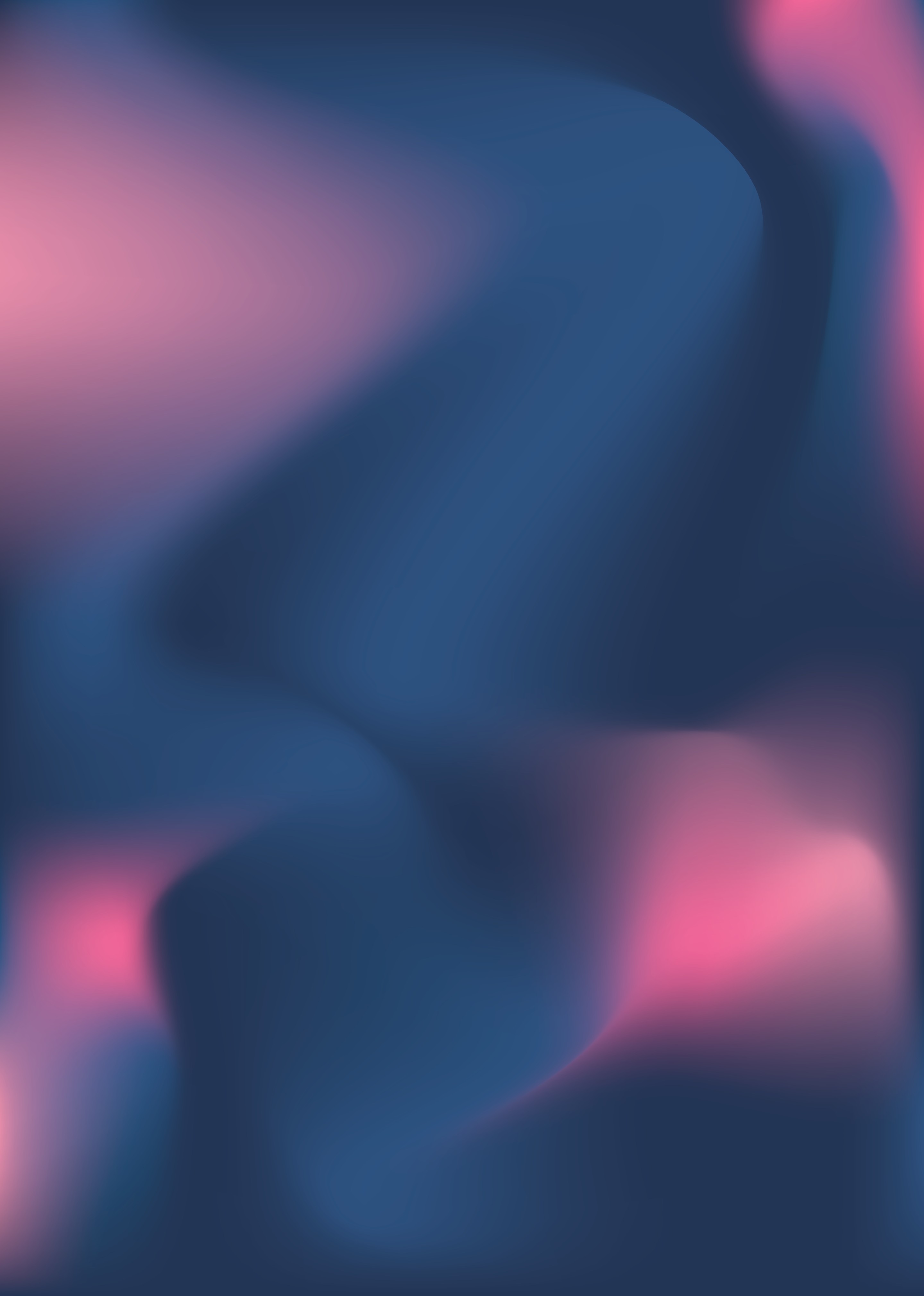 Mesh gradient of pinks and blues