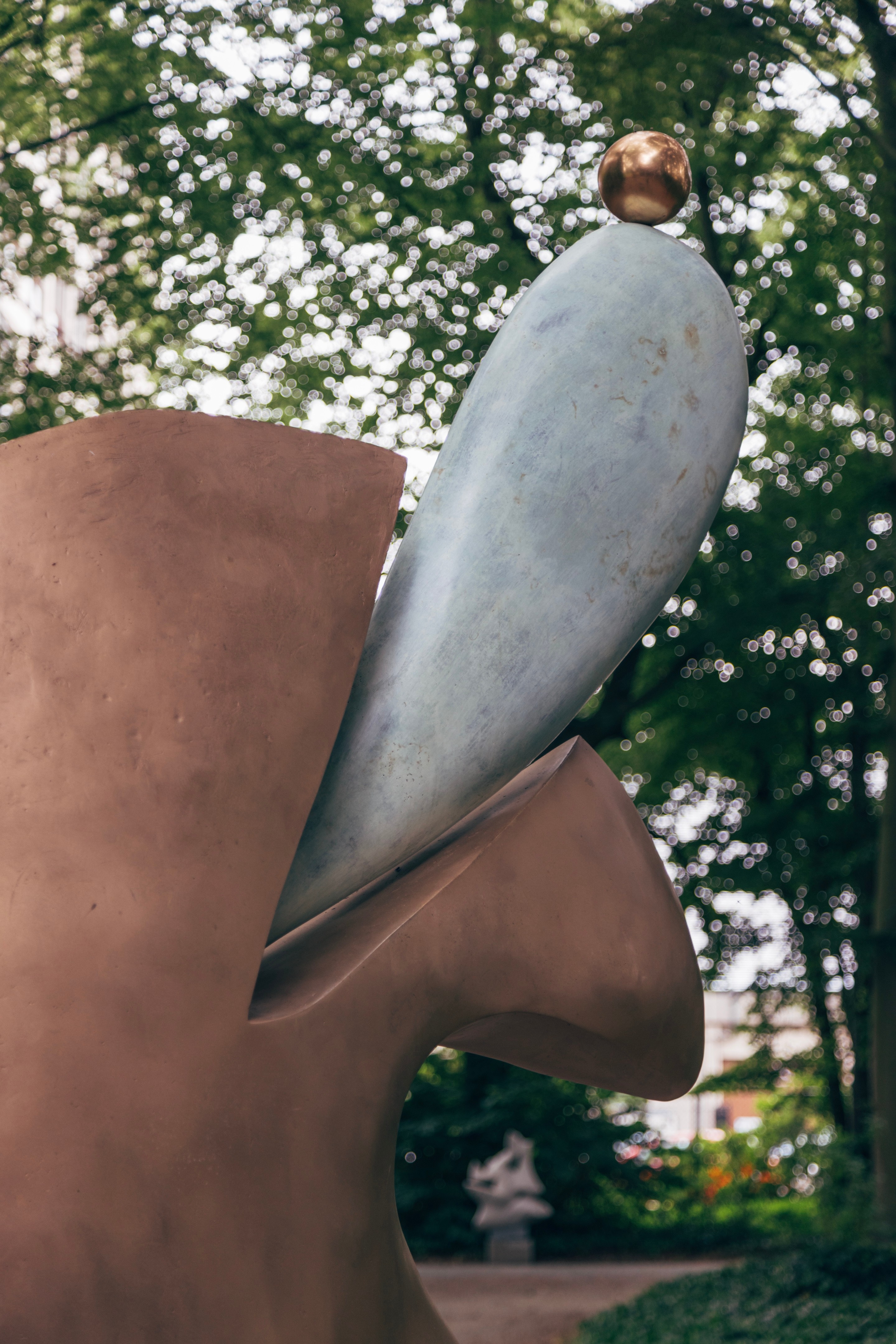Bronze sculpture by Camille Henrot — Middelheim Museum, Antwerp, Belgium
