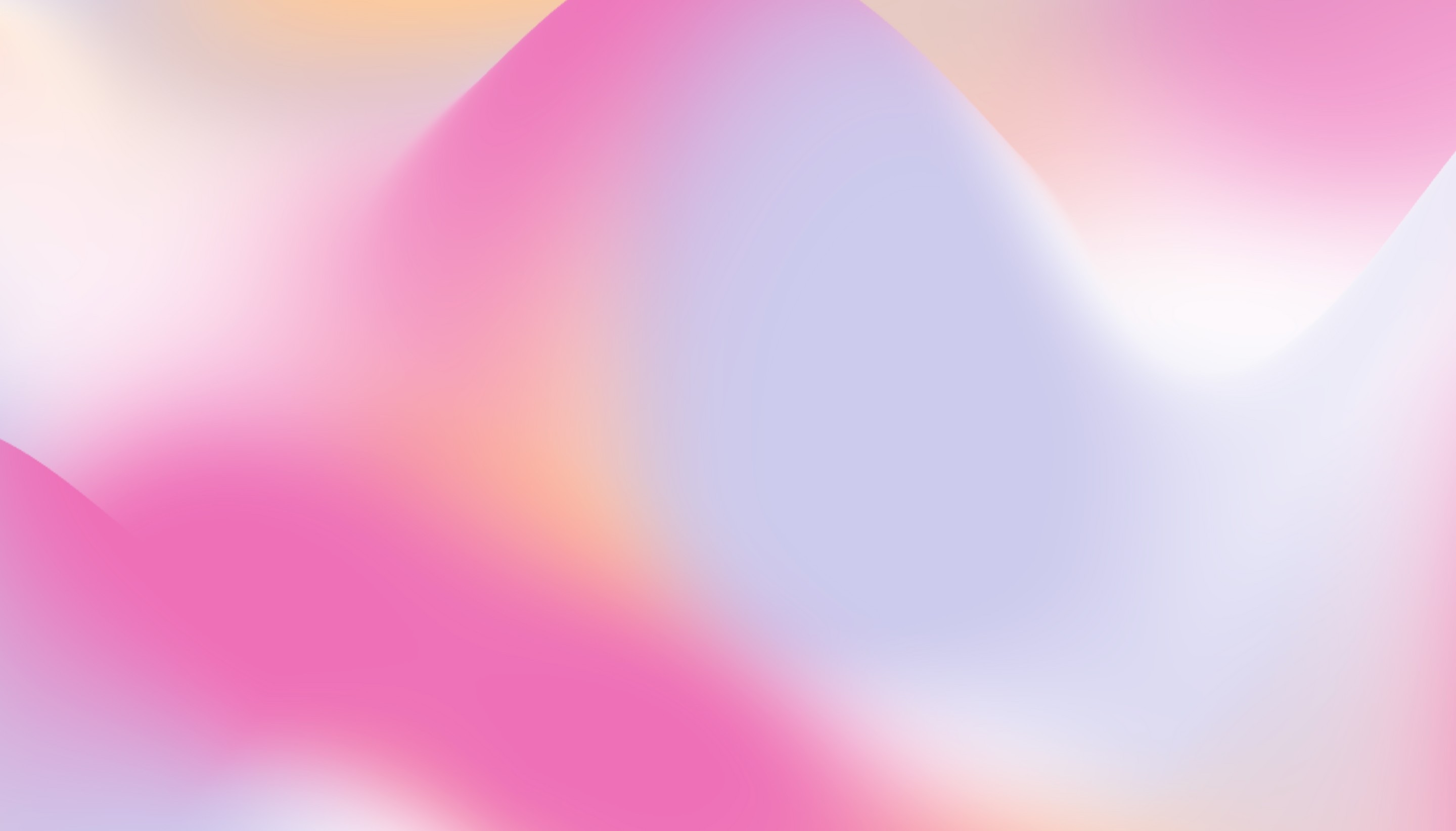 A gradient image made up of pastel shades of pink, lilac, sun yellow and white.